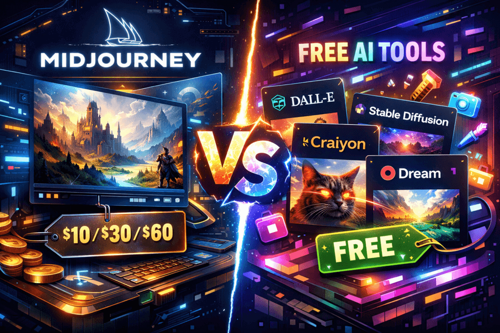 Midjourney 5 Best Free Alternatives: अब फ्री में बनाएं High-Quality AI Photos (2026)