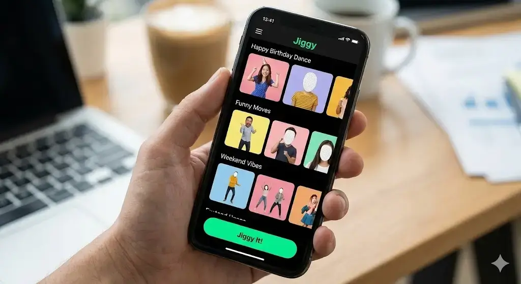 Jiggy App Funny Dance Templates