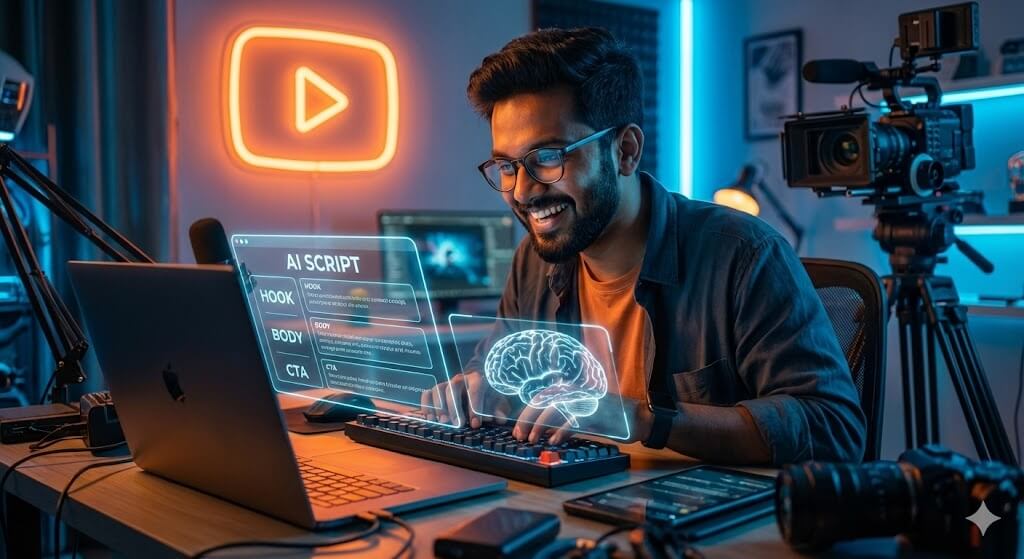 YouTube Script Writing: 2 Min Me Viral Script Kaise Likhen? (AI Guide 2026)