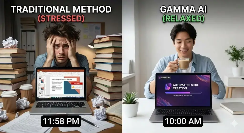 Gamma AI se PPT kaise banaye