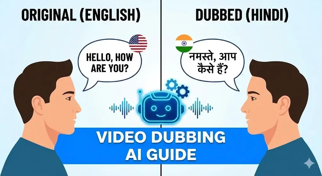 Video Ko Hindi Me Dub Kaise Kare? (Free AI Mobile Guide 2026)