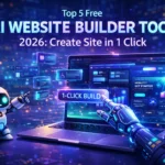 Top 5 Free AI Website Builder Tool 2026: Create Site in 1 Click