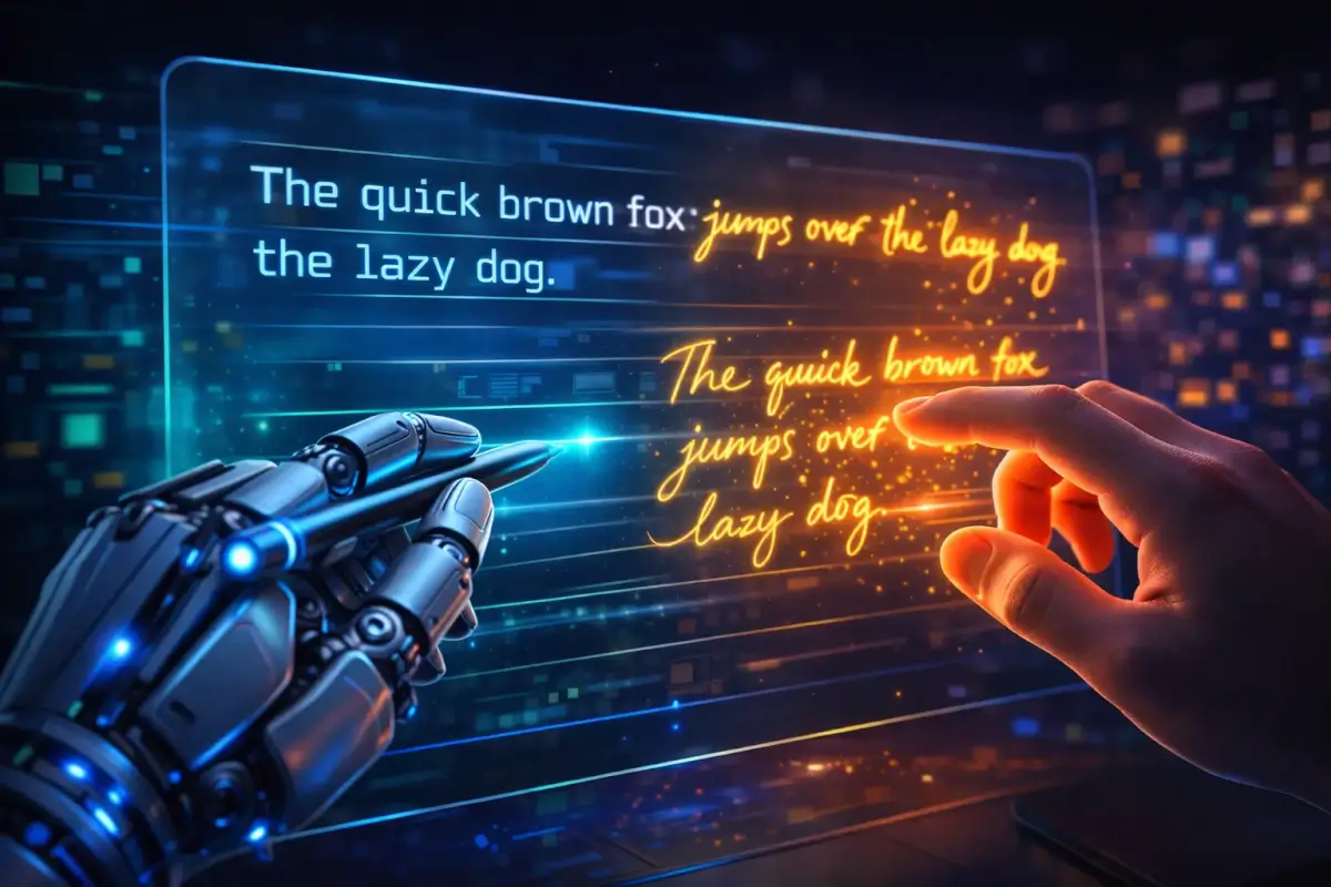 AI content ko human text me kaise badle