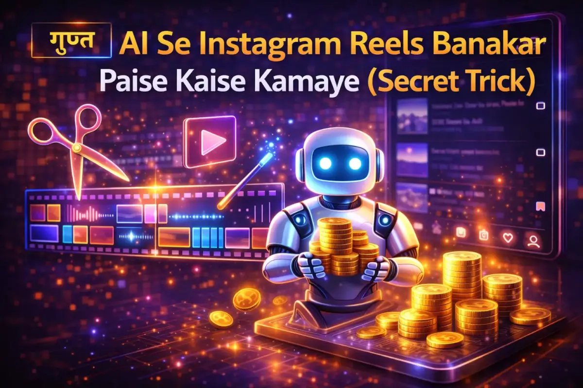AI se Instagram Reels banakar paise kaise kamaye