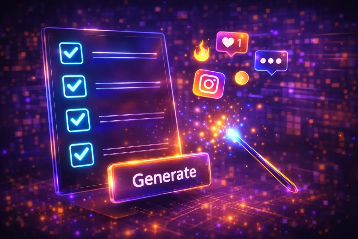 How to use Ai Instagram Caption Generator