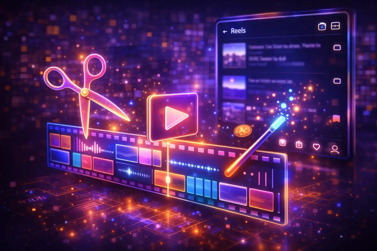 AI video editing for Instagram Reels