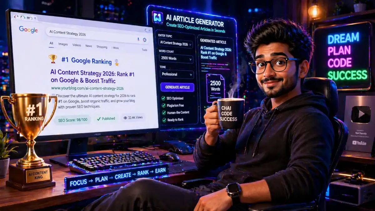 Free AI Article Generator Tool 2026