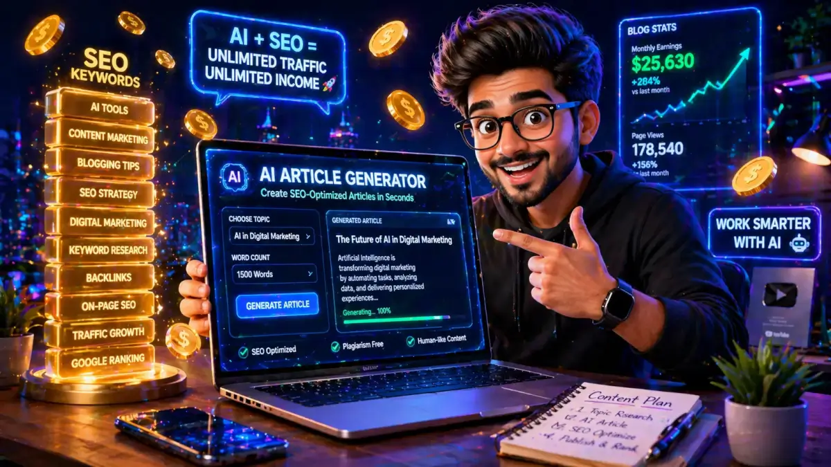 Free AI Article Generator Tool 2026