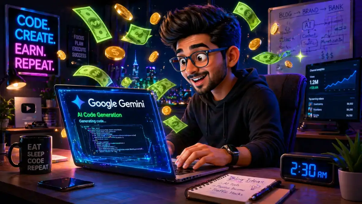 Gemini 2.5 Flash se paise kaise kamaye 2026