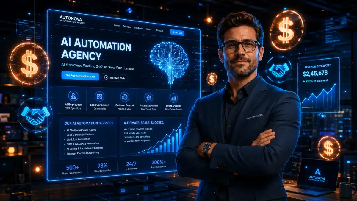AI Automation Agency Website Prompt 2026