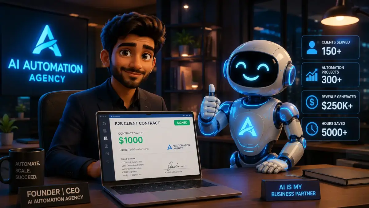 AI Automation Agency Website Prompt 2026